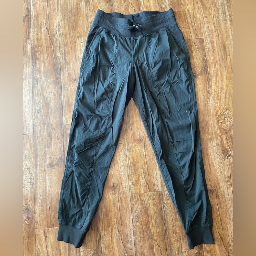 Dark Army green Lululemon Joggers